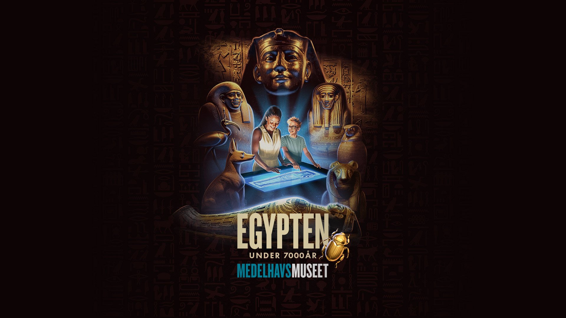 Utställningsbild Egypten