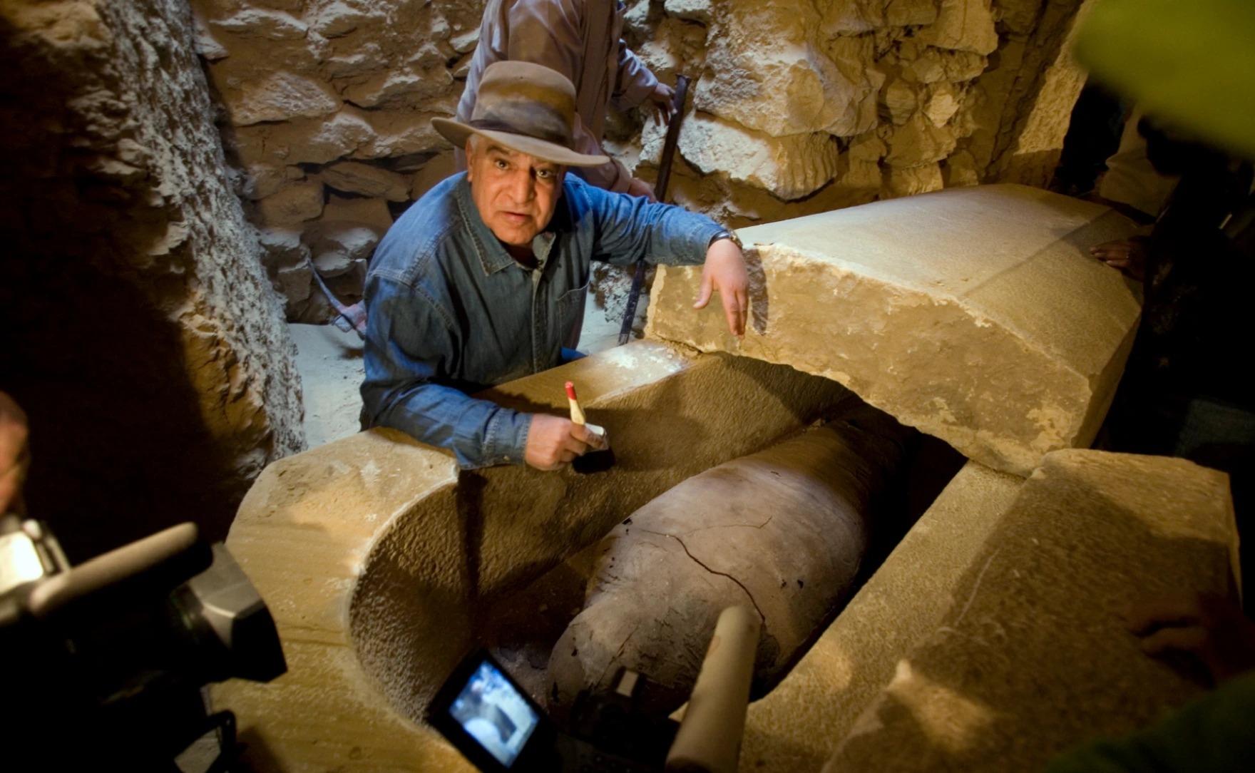 Photo: Portrait of Dr Zahi Hawass