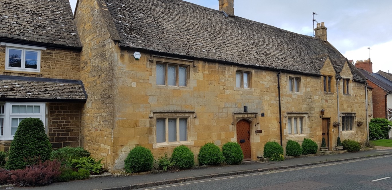 Axel Munthes Malt House i Cotswold-distriktet.